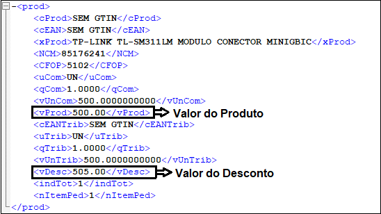 XML Rejeição 483